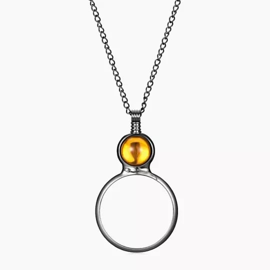 🔥-Magnifying Glass Necklace gift