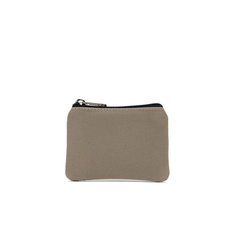 New Cotton Canvas Fashion Men's And Women's Coin Purse Card Holder Simple Fabric Coin Pouch Storage Bag