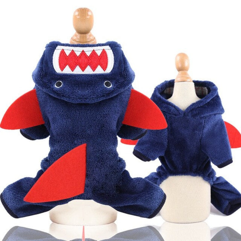 Soft Warm Dog Jumpsuits Clothing Pajamas