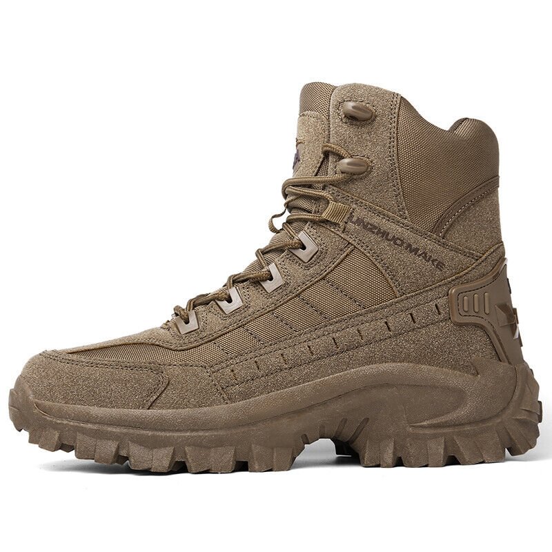 Kerstverkoop - 49% UIT - Waterdichte Outdoor Antipunctie Werk Legerlaarzen voor Mannen (Upgrade Duurzaamheid)