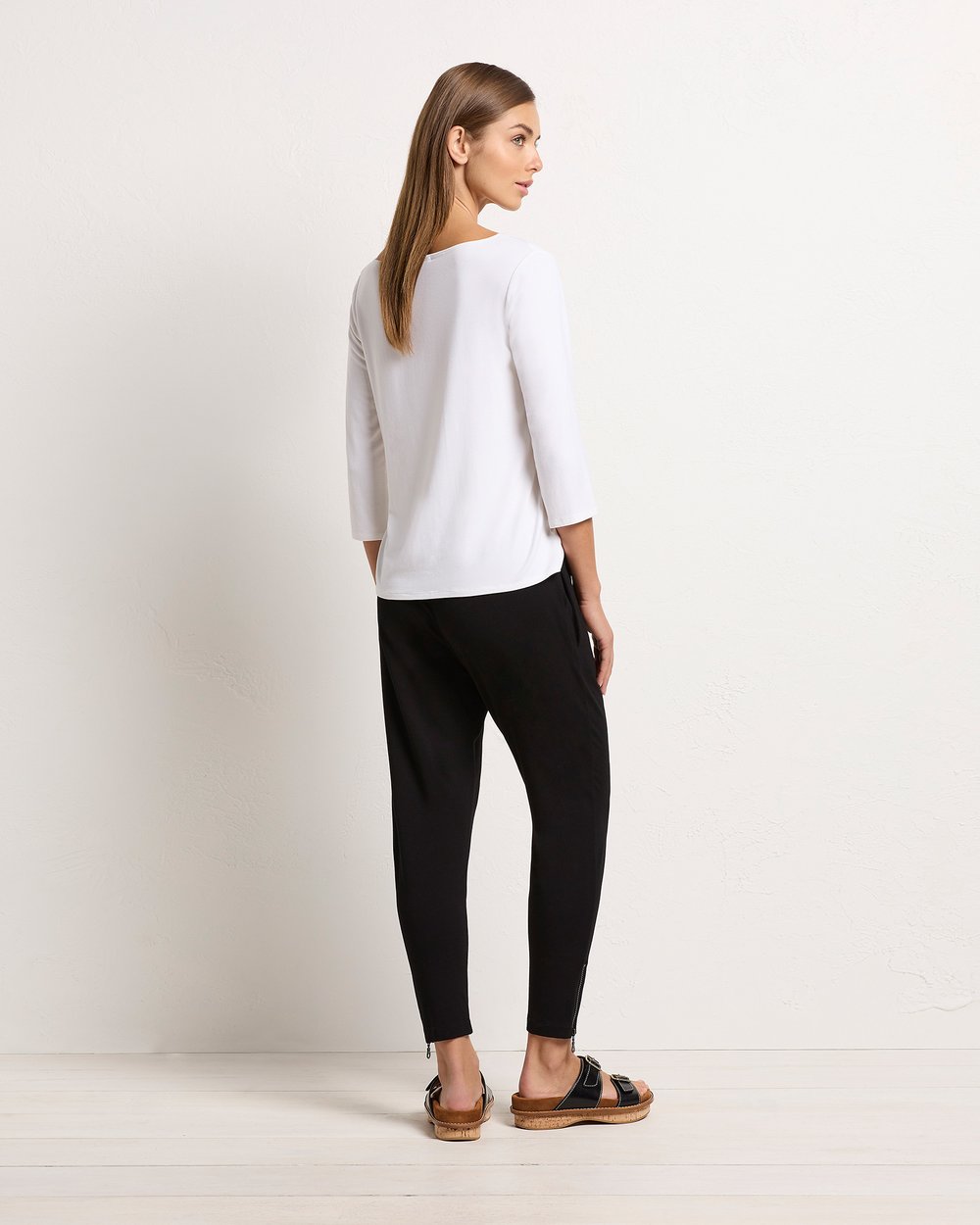 Mela Purdie Zip Stiletto Pant Matte Jersey