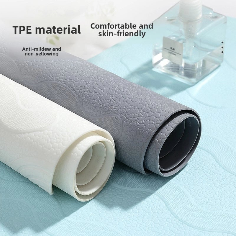 TPE Bathroom Anti-Slip Mat Star Hotel Home Toilet Floor Mat Bathtub Mat Toilet Shower Bath Foot Mat