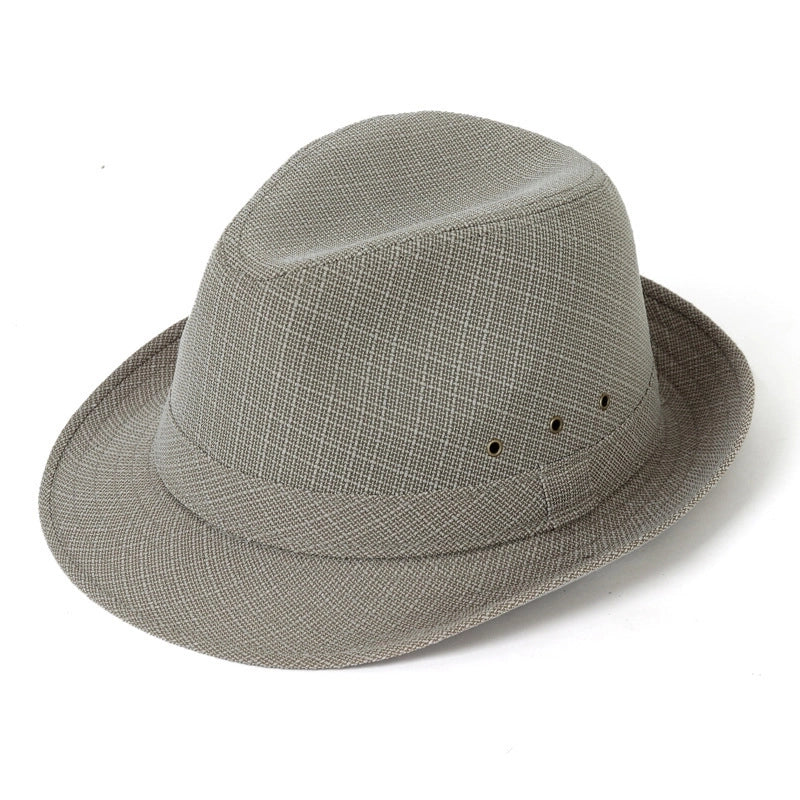 Top Hat Men's Middle-aged And Old Men's Jazz Hat Thickened Hat Fashionable Sports Outdoor Hat