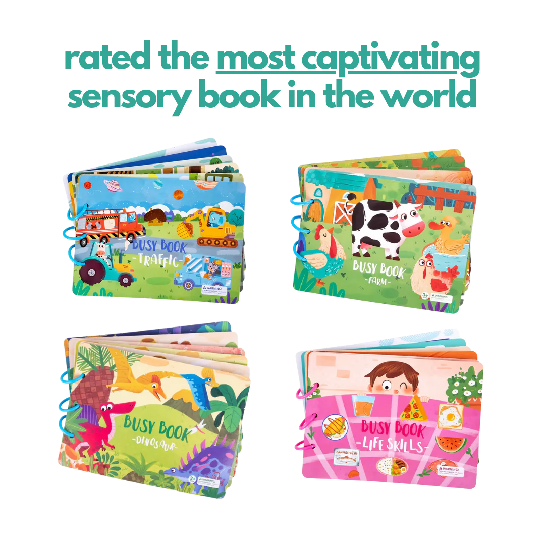 Early Christmas Sale - 48% OFF🔥Dr. Glow' s Sensory Book✨Keep Kids off Devices!