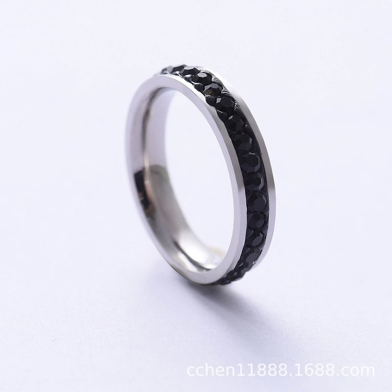 Commute Rhombus Stainless Steel Rings