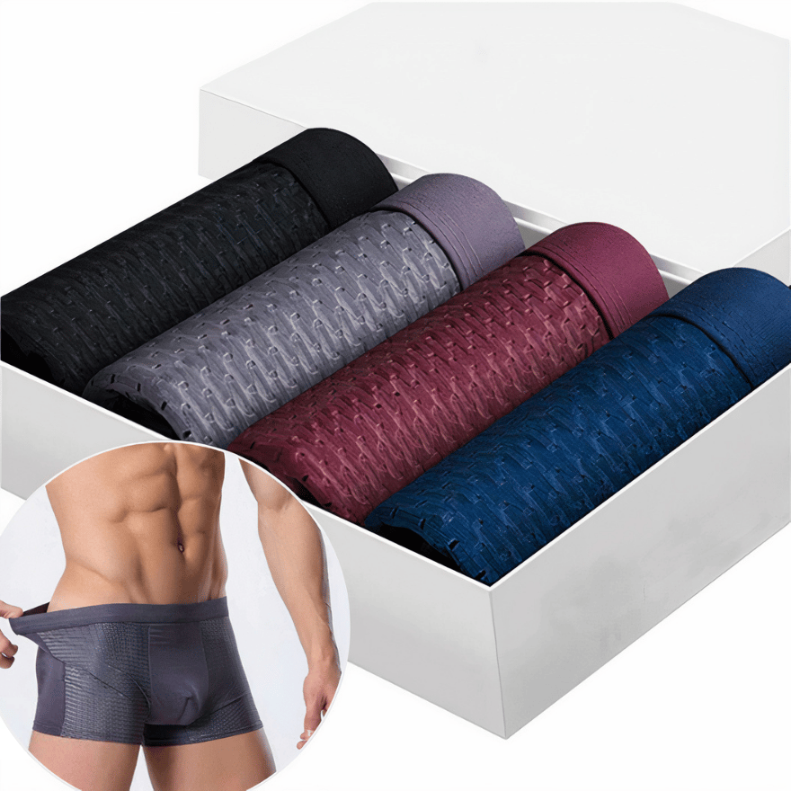 🎁Hot Sale 49% OFF-BAMBOO FIBRE BOXER SHORTS - FOR ALL-DAY COMFORT