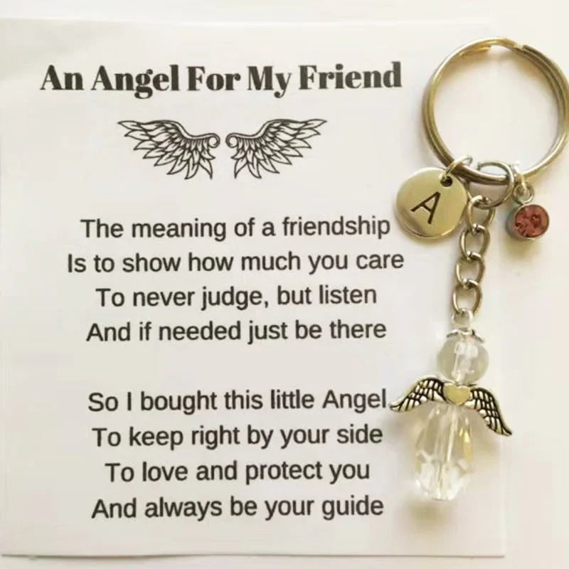 49% OFF-Guardian Angel Keychain