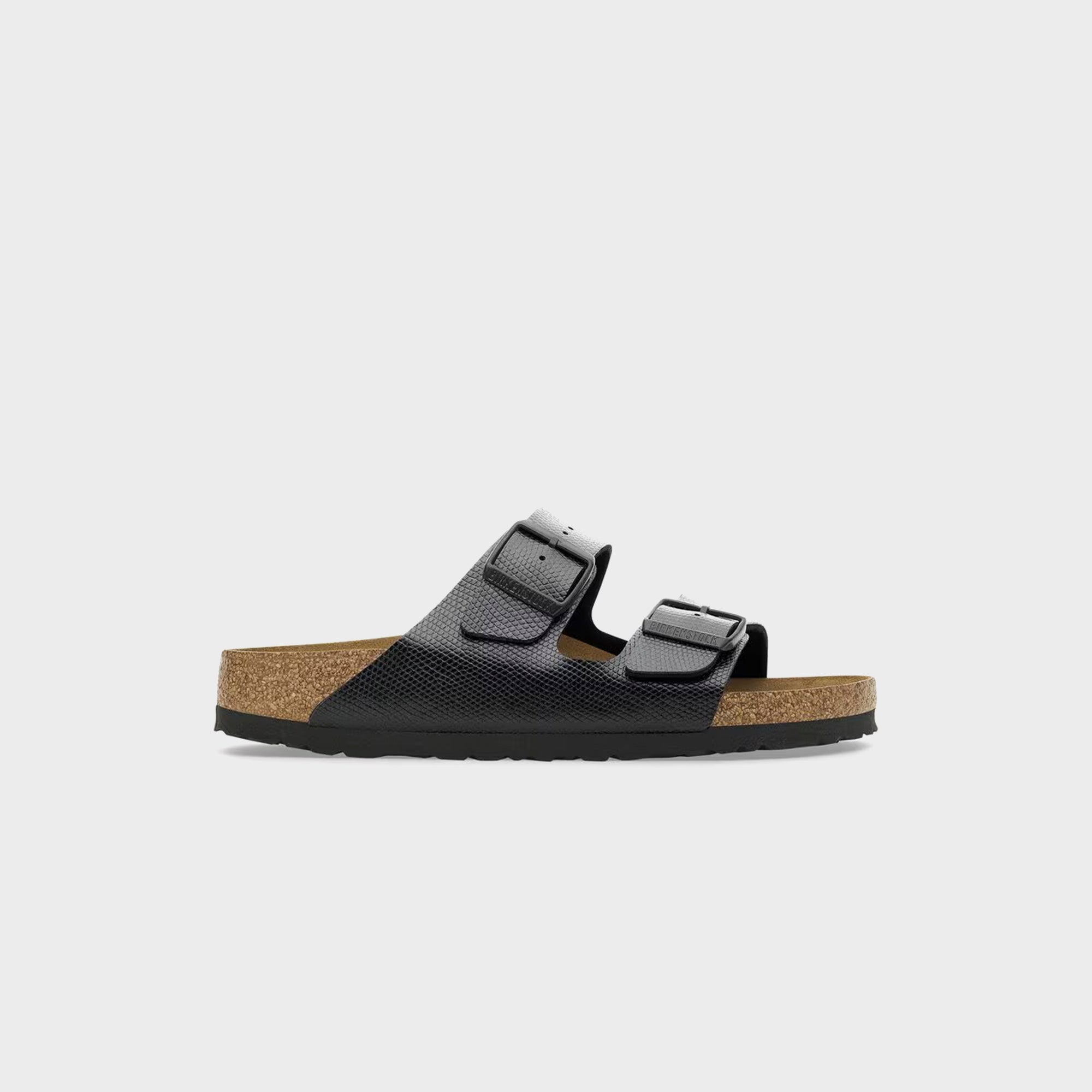 Birkenstock Arizona Birko-Flor - Embossed Lizard / Black