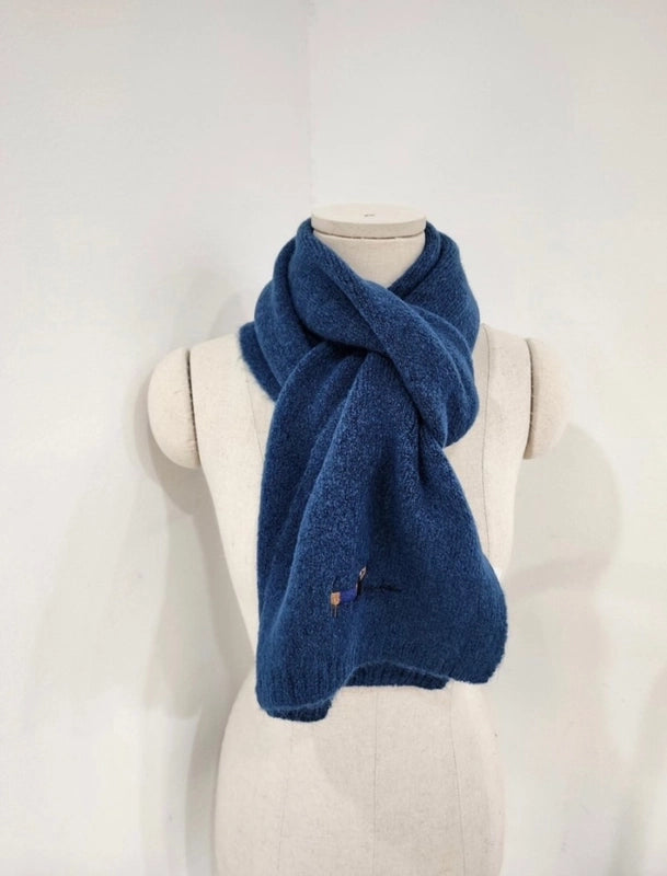 Women's Cute Sweet Classic Style Solid Color Polyester Scarf