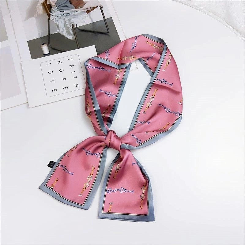 Fashion Double-sided Flat-length Long Scarf Scarf