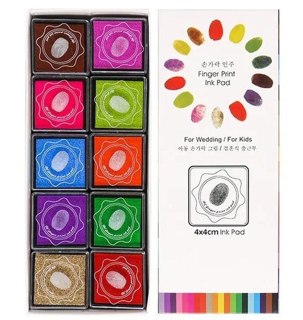 🎁  48% OFF - 🔥DIY Sponge Finger Painting Kit