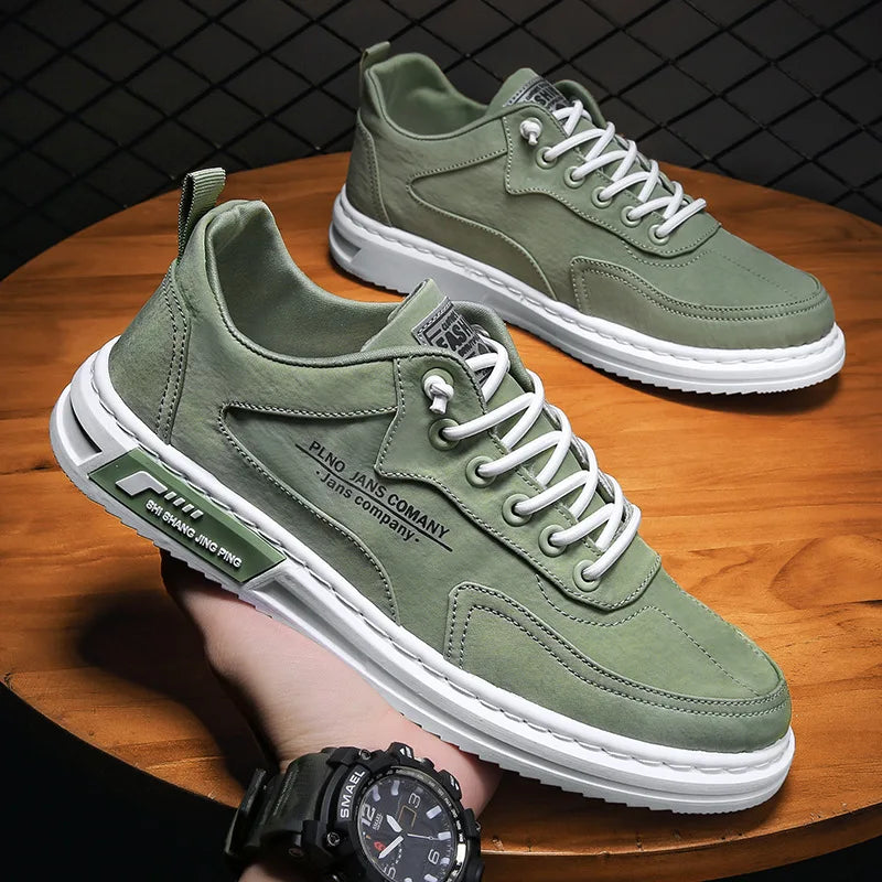 Advbridge Flat Non-slip Wear-resistant Breathable Men's Sneakers Classic Fashion Canvas Casual Shoes Brand Shoes for Men  Vulcanized Shoes