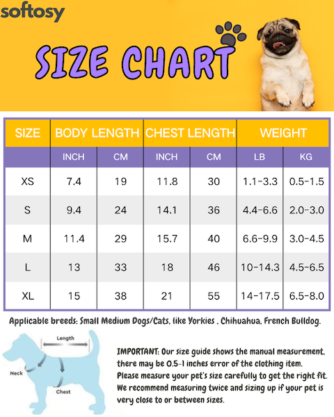 Sweet Breathable Cooling Dog Cat Pajama Dress