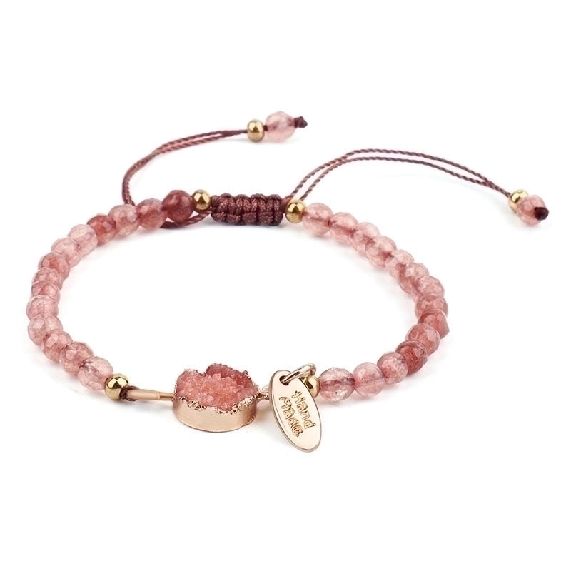 Minimalist Solid Color Stone Beaded Bracelets