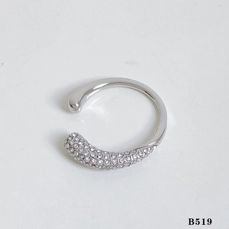 Casual Modern Style Heart Shape Bow Knot 316 Stainless Steel  Shell Diamond 16K Gold Plated White Gold Plated Gold Plated Inlay Stainless Steel Rings