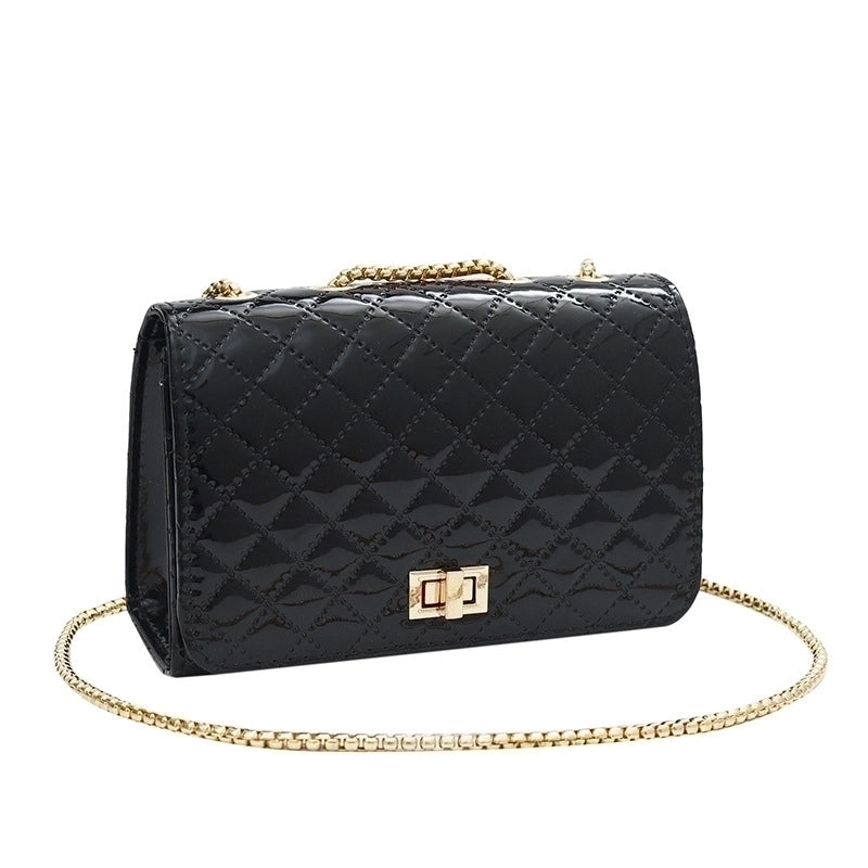 Women's Small All Seasons Pu Leather Classic Style Square Bag