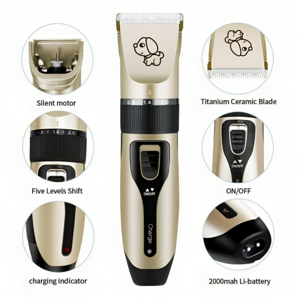 Cordless Pet Grooming Kit