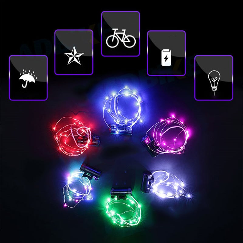 Rechargeable Bicycle Wheel Lights