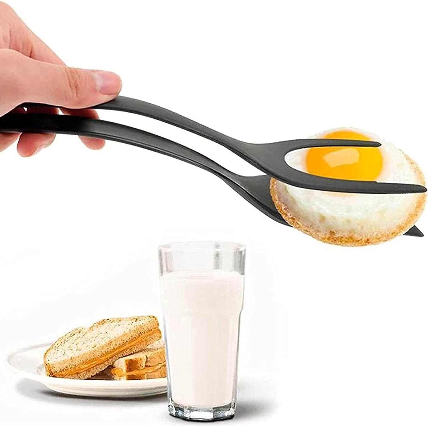 2 In 1 Kitchen Clamp Multifunctional Omelette Spatula