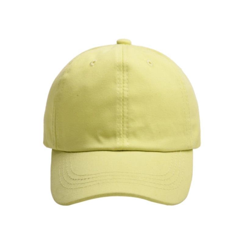 Children Unisex Casual Solid Color Baseball Cap