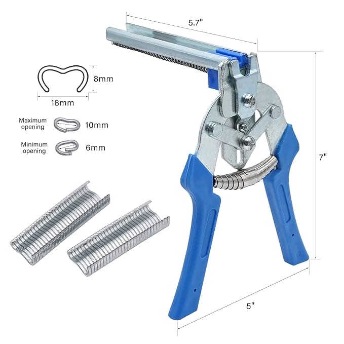 RING PLIERS KIT WITH 1200 NAILS