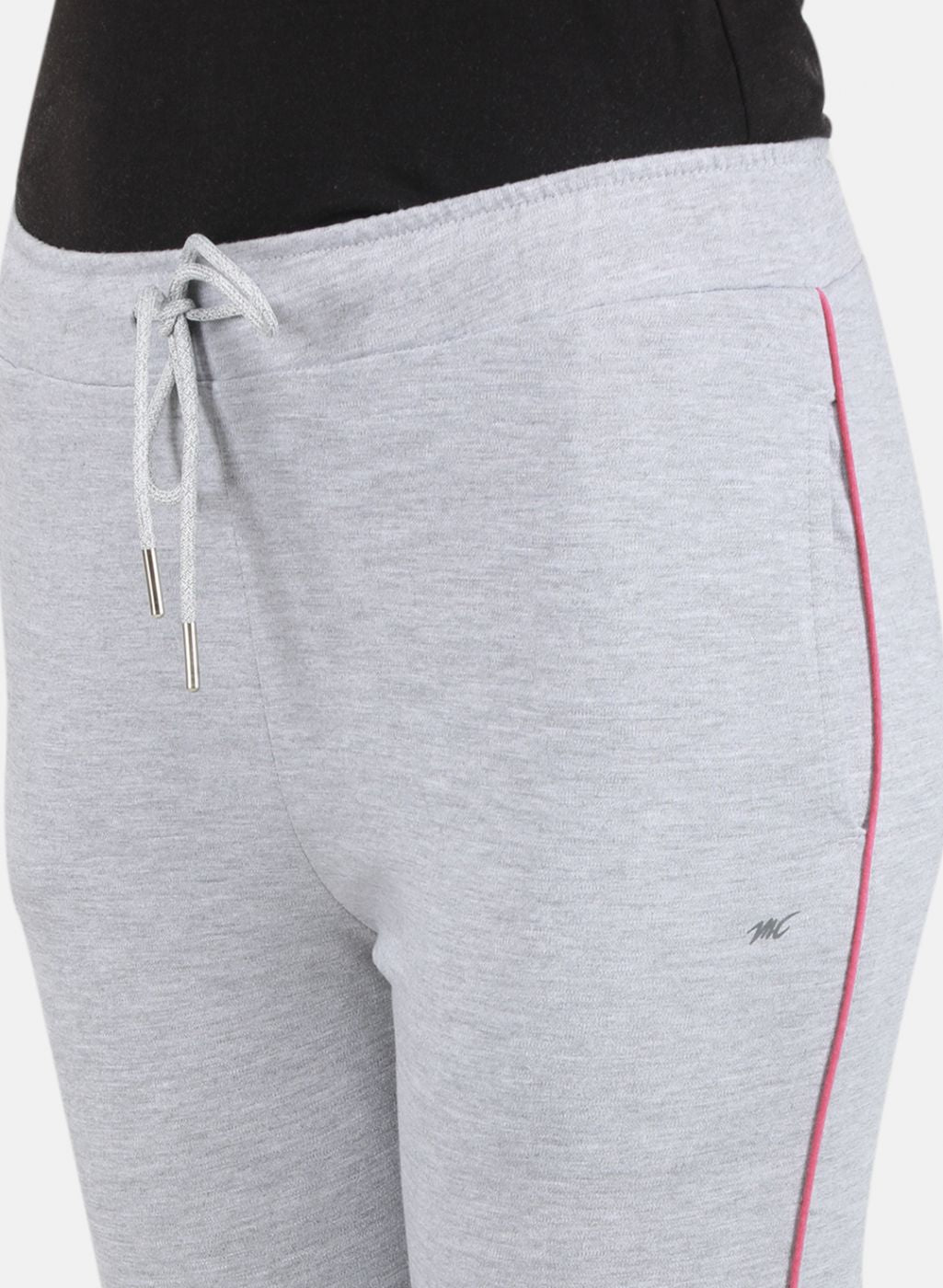 Women Grey Solid Capri