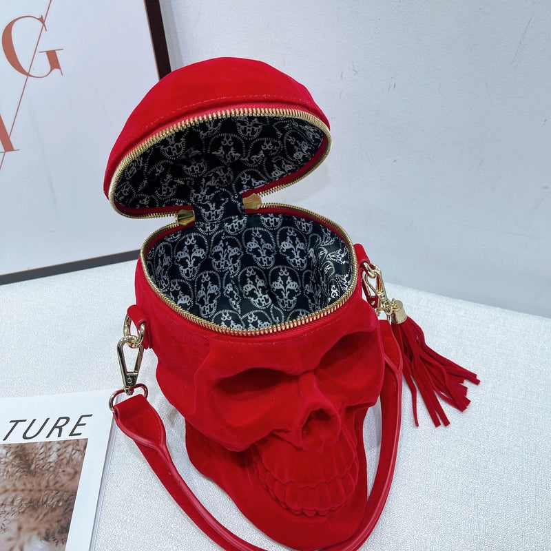 Women's Small All Seasons Corduroy Punk Streetwear Handbag