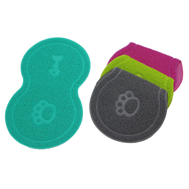 Cloud Shape Cat Feeding Mat