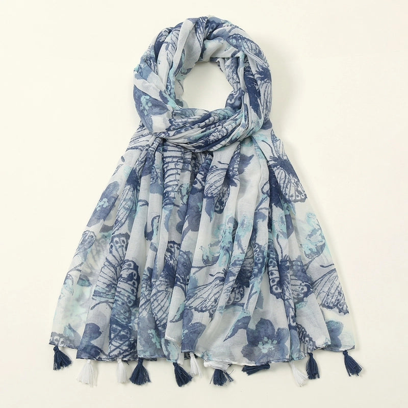 Unisex Vacation Sweet Geometric Polyester Scarf