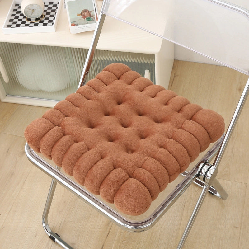 Thickened Futon Biscuit Cushion Office Long-sitting Cushion Tatami Cushion Bed & Breakfast Practical Floor Cushion Rectangular Chair Cushion