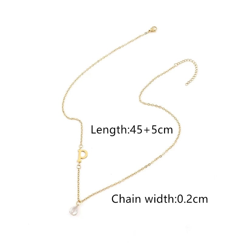 Casual Classic Style Letter 201 Stainless Steel 304 Stainless Steel Pendant Necklace