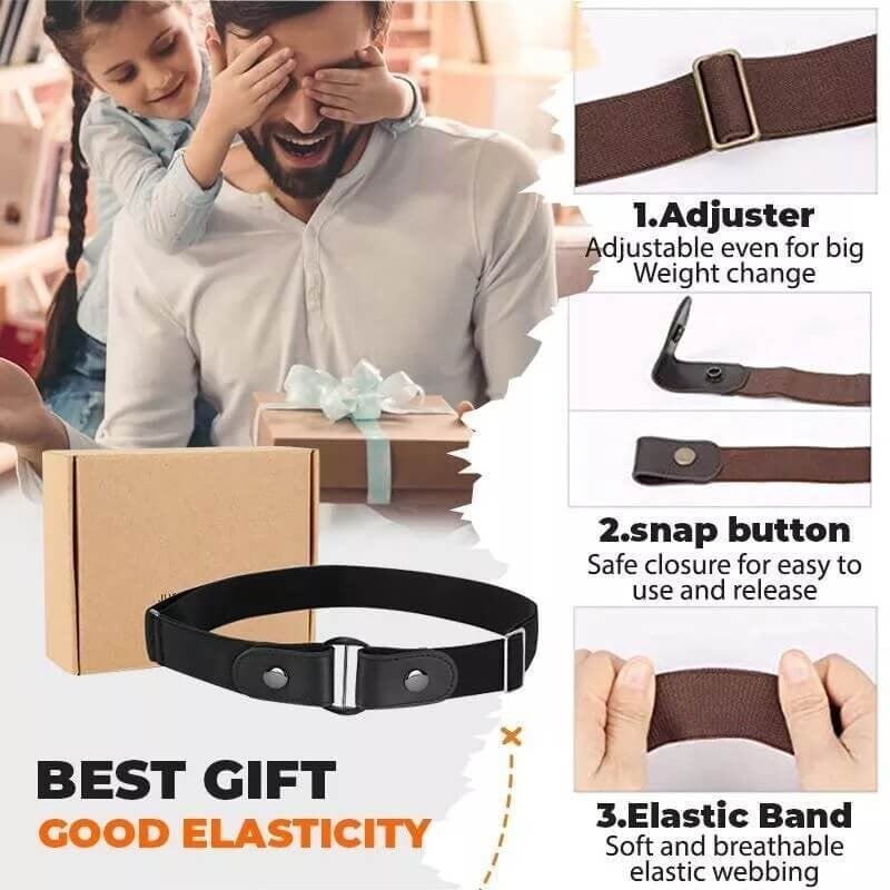 🔥BUY MORE SAVE MORE🔥- Buckle-free Invisible Elastic Waist Belts