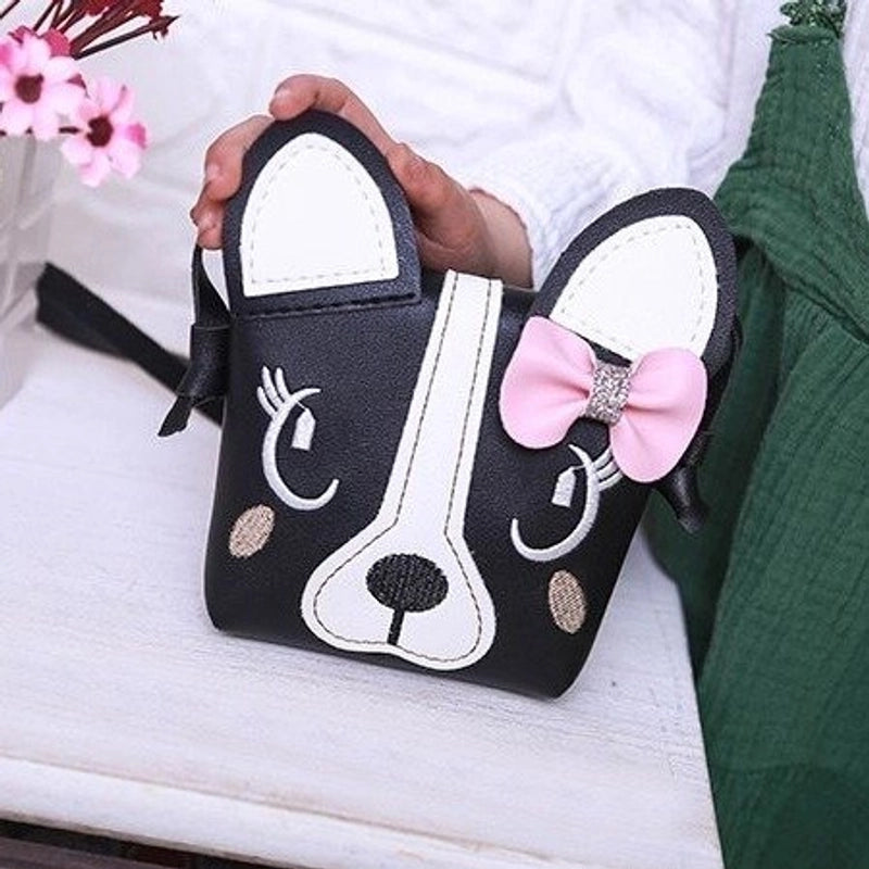 Women's Mini Pu Leather Animal Cute Square Magnetic Buckle Crossbody Bag