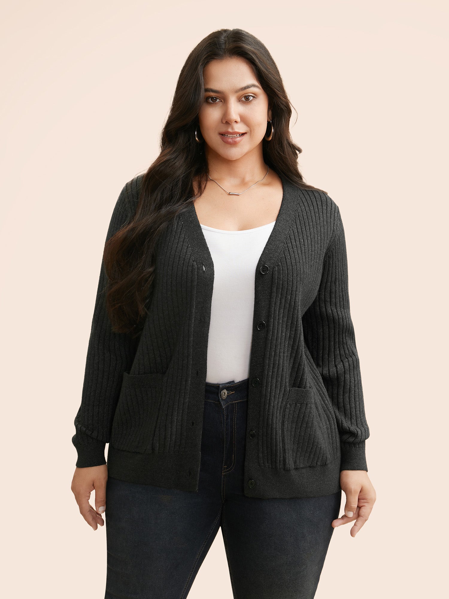 Supersoft V-neck Wool Cardigan