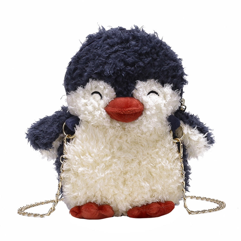 Women's All Seasons Plush Cute Circle Bag