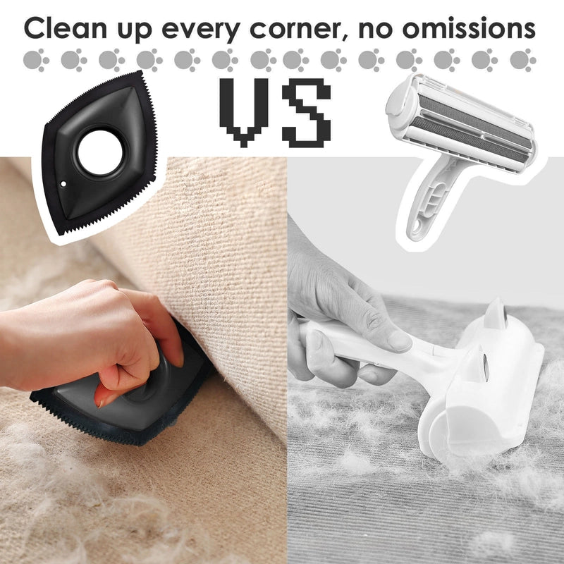 Pet Brush Hair Removal Brush CatPetHair Remover Pet Comb Car Sofa Carpet Strong Cleaning Brush