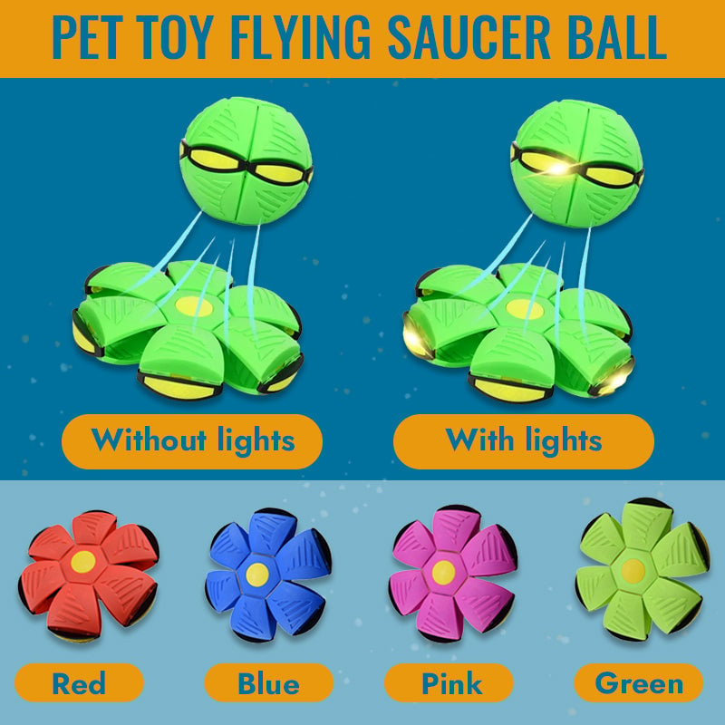 🐾Pet Toy Flying Saucer Ball🔥Buy 2 & Free Shipping