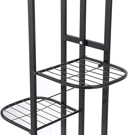 Flower Plant Stand . Multi-layer Domestic Iron Flower Stand-5 layers 6 pots