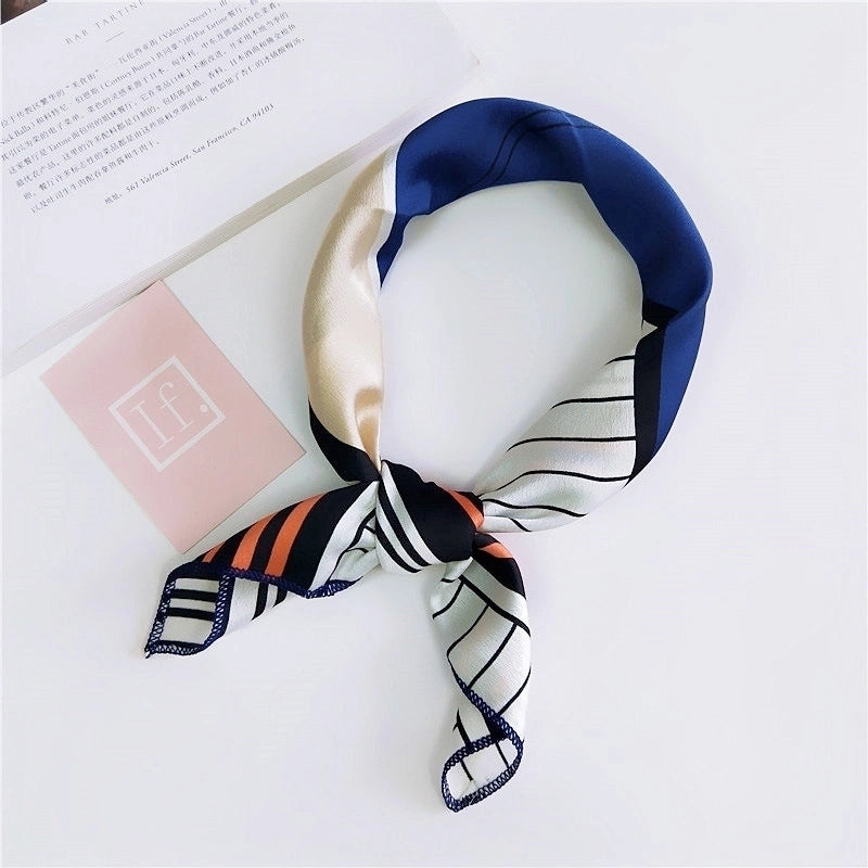 Cloth Scarf (1 Cartoon Navy)