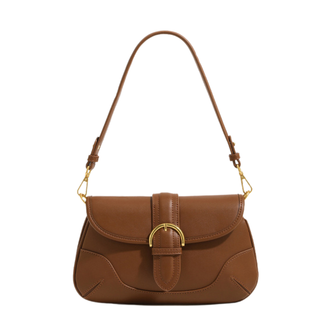 Retro  Textured Niche Underarm Saddle Messenger