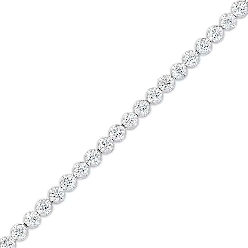 Diamonds Tennis Bracelet 1 ct tw 10K White Gold 7