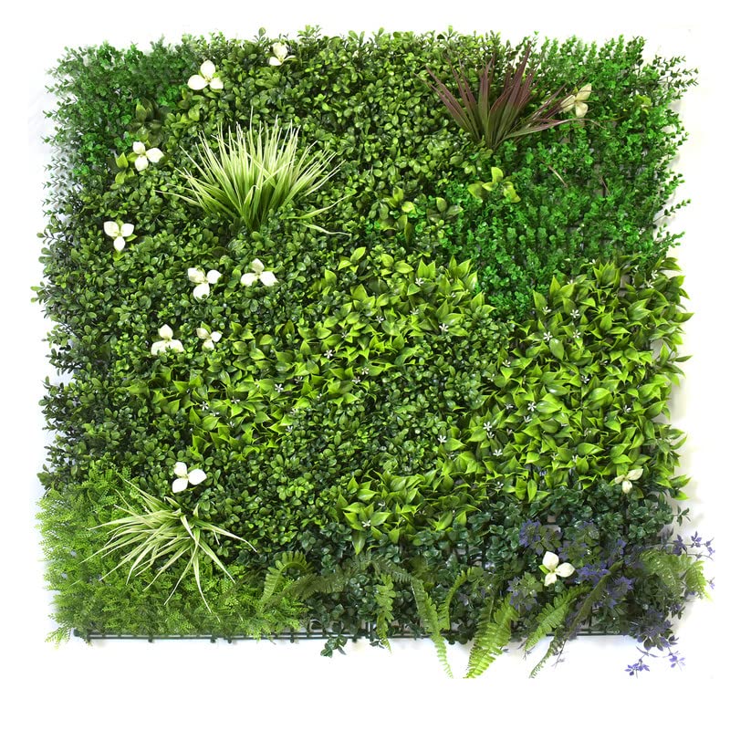 Artificial Wall Grass for Home & office Decoration-(1 pc). 100 x 100cm Vertical Garden Wall Panel