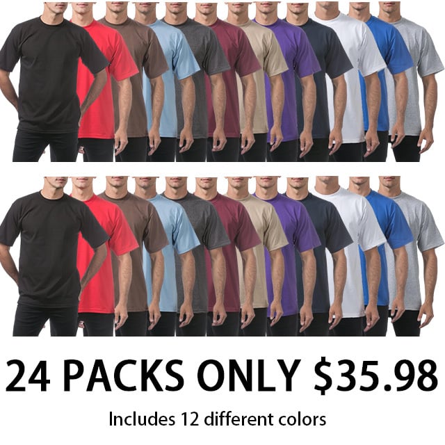 ⚡Last Day Clearance - Men's Heavyweight Cotton Short Sleeve Crew Neck T-Shirt