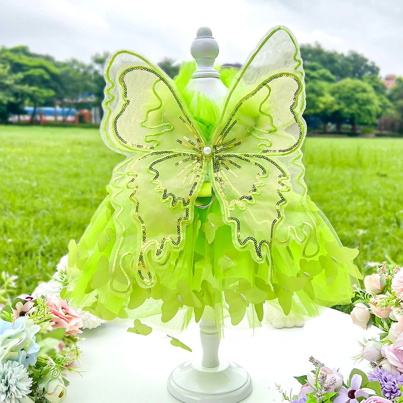 Cute Polyester Solid Color Pet Clothing