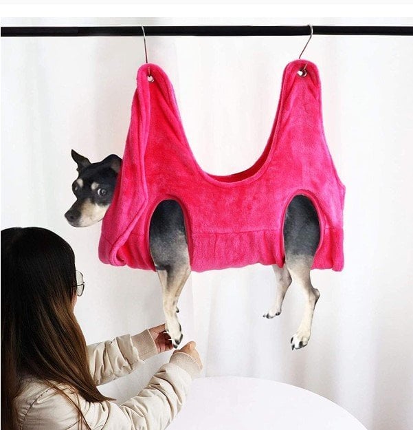 🐶Pet Grooming Hammock💗keep your pet comfy while you groom them!