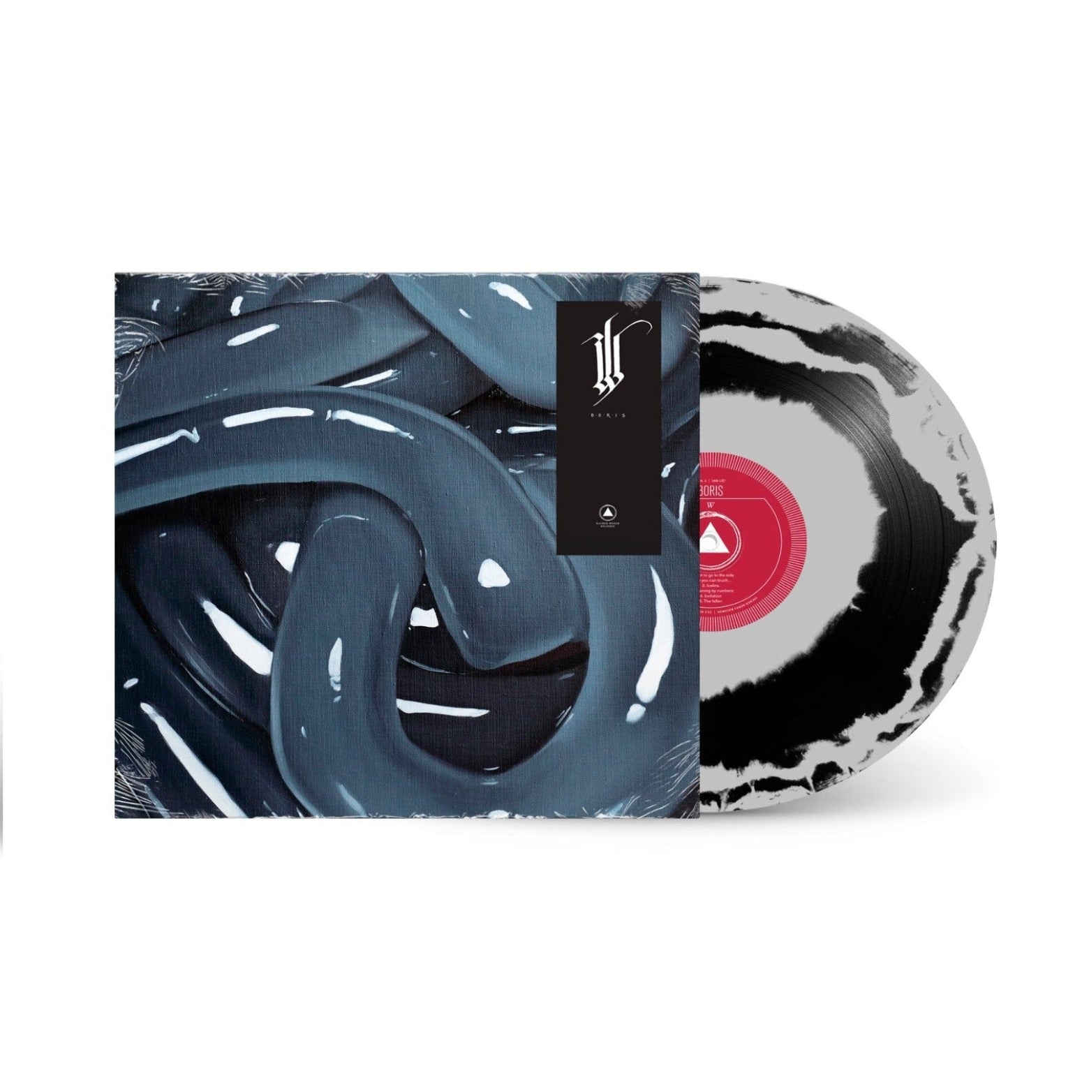 Boris - W Exclusive Silver and Black Swirl Vinyl LP Limited Edition # 500 Copies
