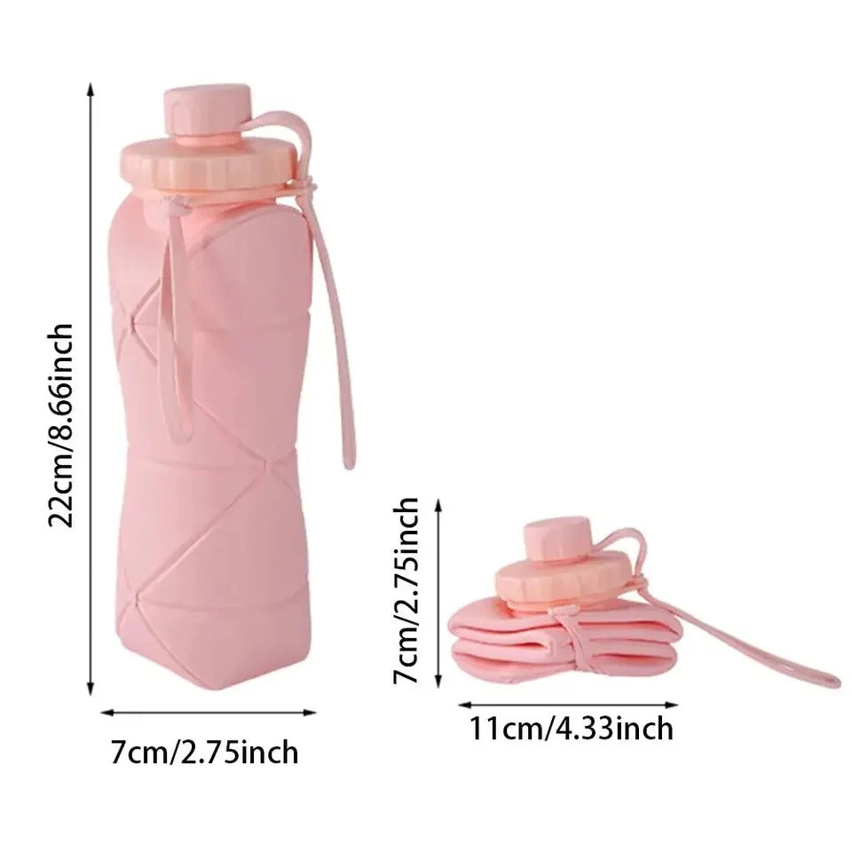 Silicon Water Bottle 600ML