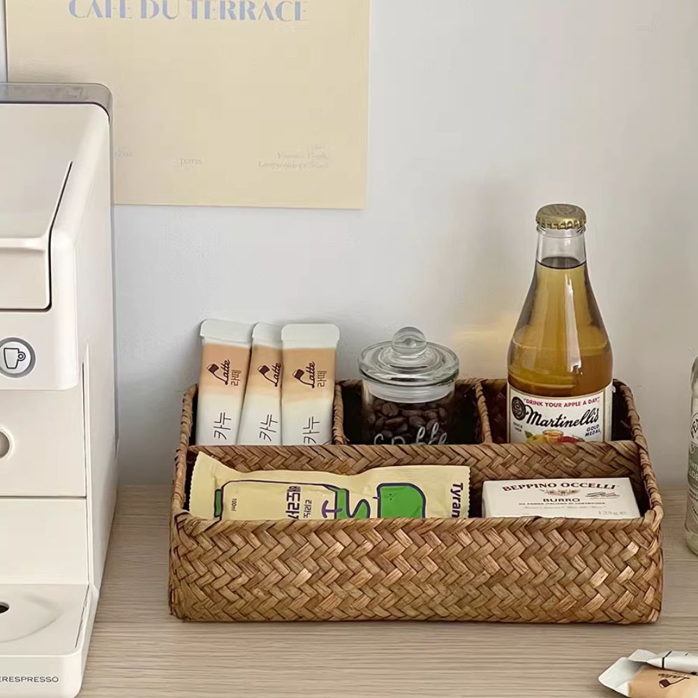 Nature Nest Rattan Organiser