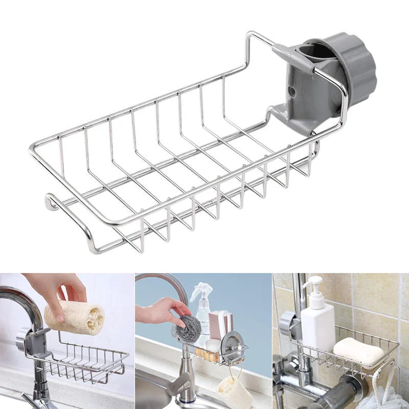 SINK CADDY ORGANIZER STAINLESS STEEL