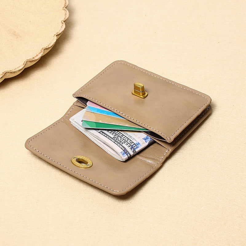 Wallet Korean Style New Women's Coin Purse Solid Color Simple Card Bag Multifunctional Large Capacity Women's Wallet
